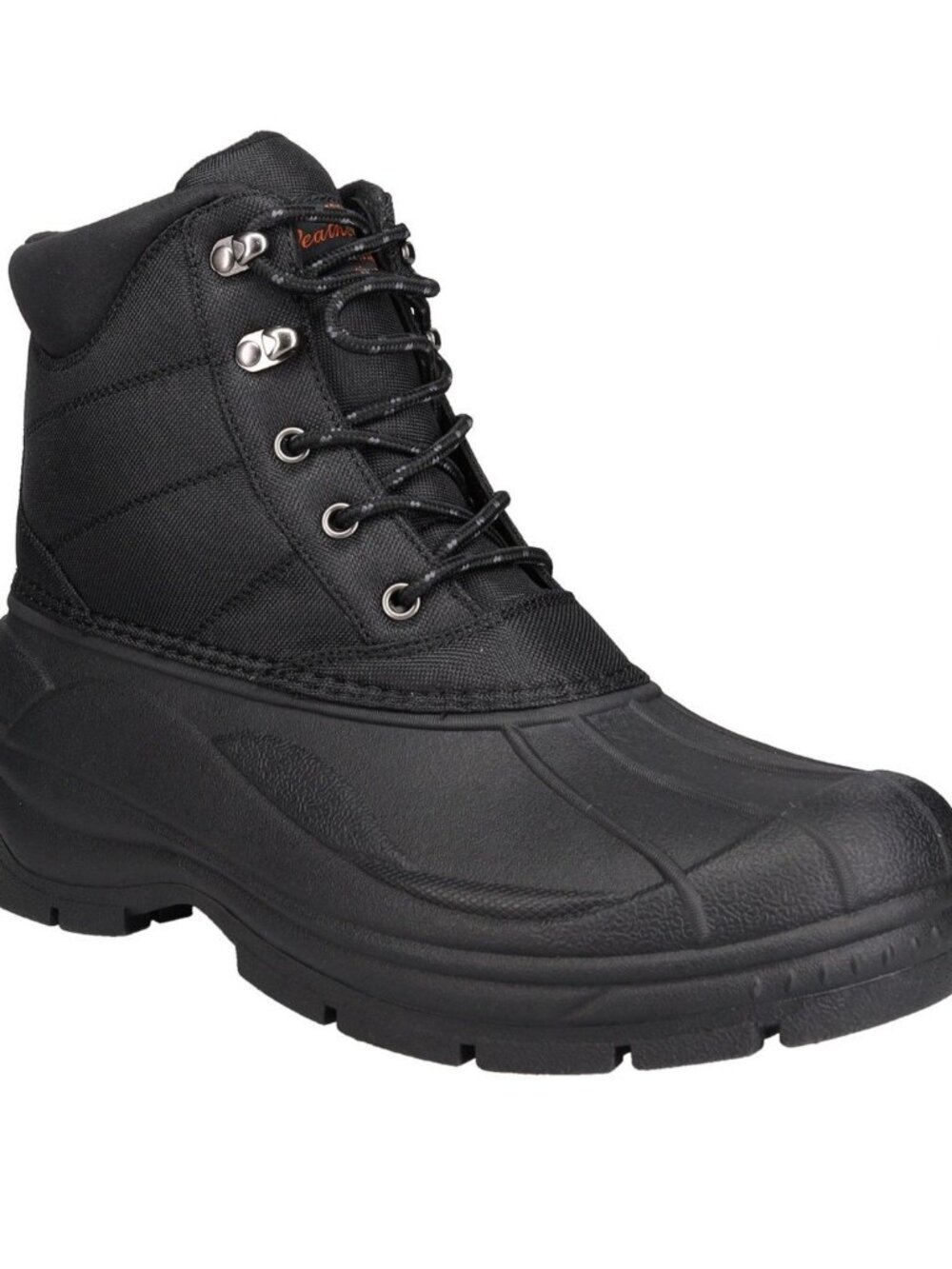 Weatherproof Vintage Jack Men’s Size 10 Black Waterproof Winter Snow Boots - Picture 11 of 11